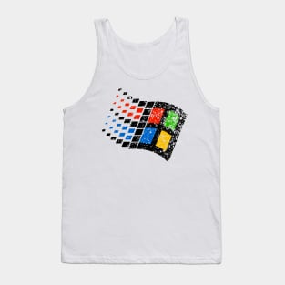 Retro Windows Logo Tank Top